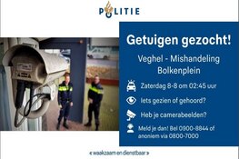 Getuigen gezocht van mishandeling Bolkenplein in Veghel