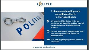 Boxtelaar aangehouden voor plundering Primera tijdens Bossche avondklokrellen