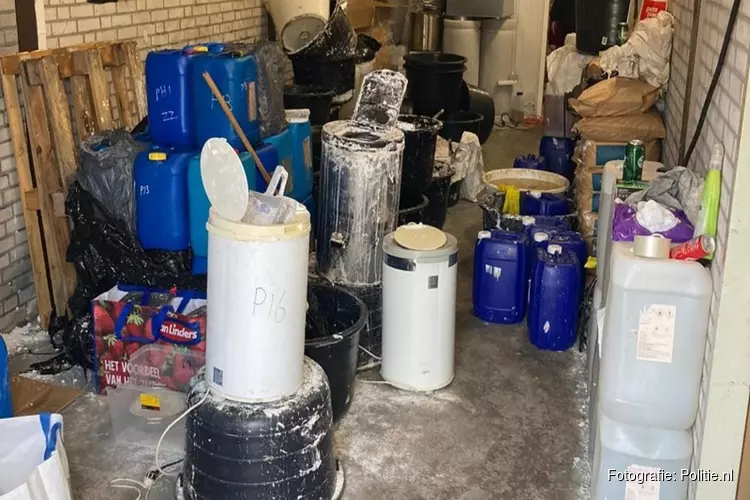 Drugslab aangetroffen in centrum van Veghel
