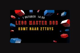 LEGO Master Bob komt naar 2T-TOYS in Den Bosch