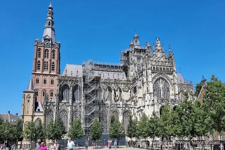 Provincie steunt de restauratie van de Sint-Jan in ’s-Hertogenbosch