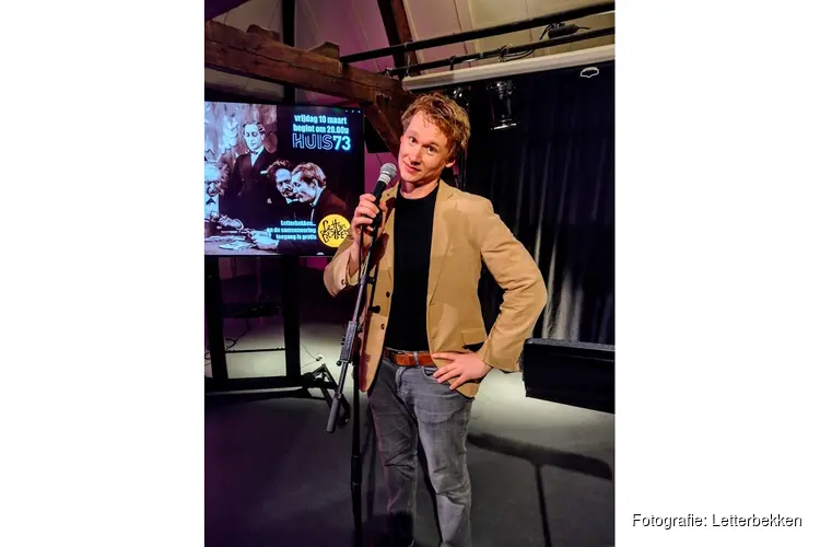 “Het is eigenlijk gewoon het poëtische eindejaarsfeestje van Letterbekken”