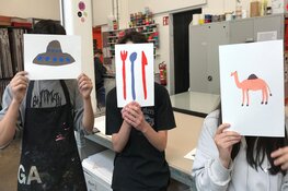 Scholieren kruipen in de huid van een ontwerper voor expositie in het Design Museum Den Bosch