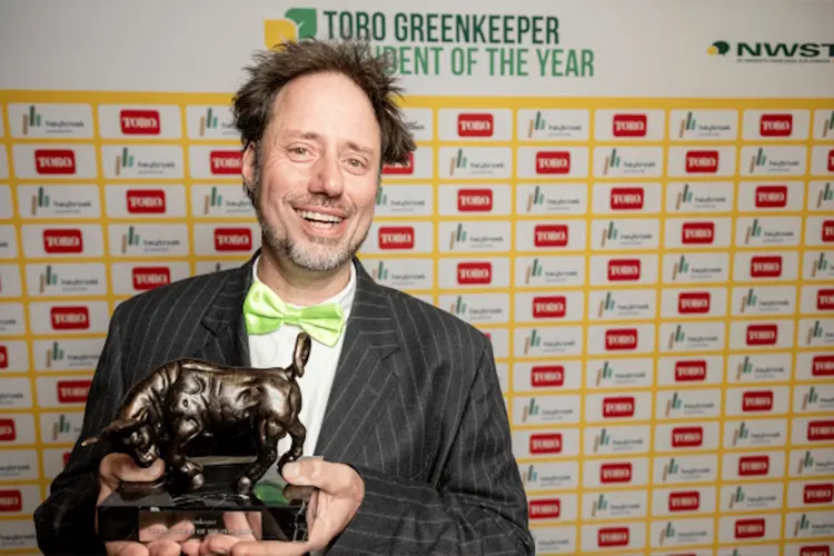 Raimond Sijmons is Toro Greenkeeper Student of the Year