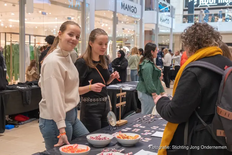 70 jongeren presenteren hun eigen bedrijf op marktdag in Den Bosch