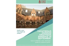 Kunsttaxatiedag in Museum Kruithuis op dinsdag 16 september 2025