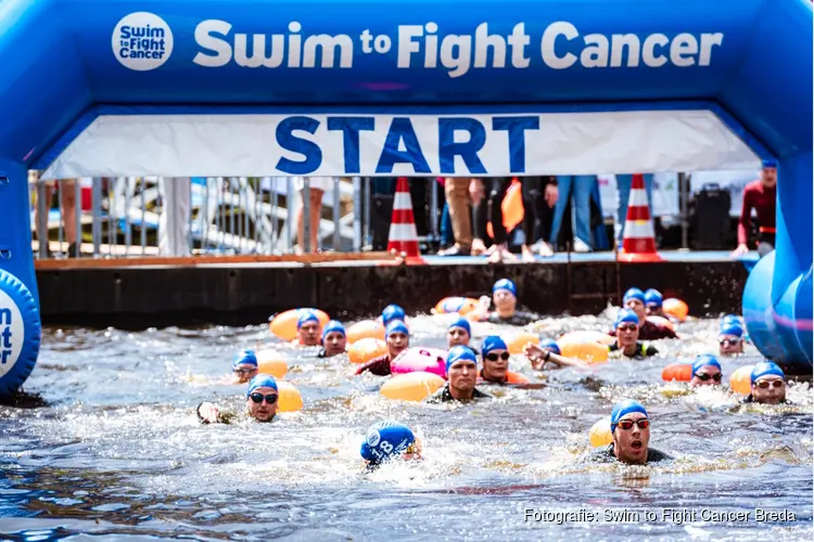 Swim to Fight Cancer keert in 2026 terug naar de singels van Breda