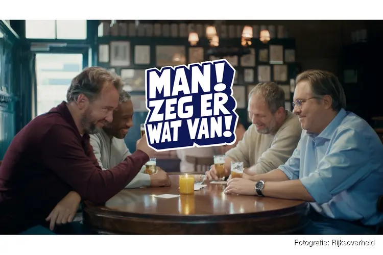 Landelijke campagne ‘Man, zeg er wat van!’ nu ook te zien in horeca in Den Bosch