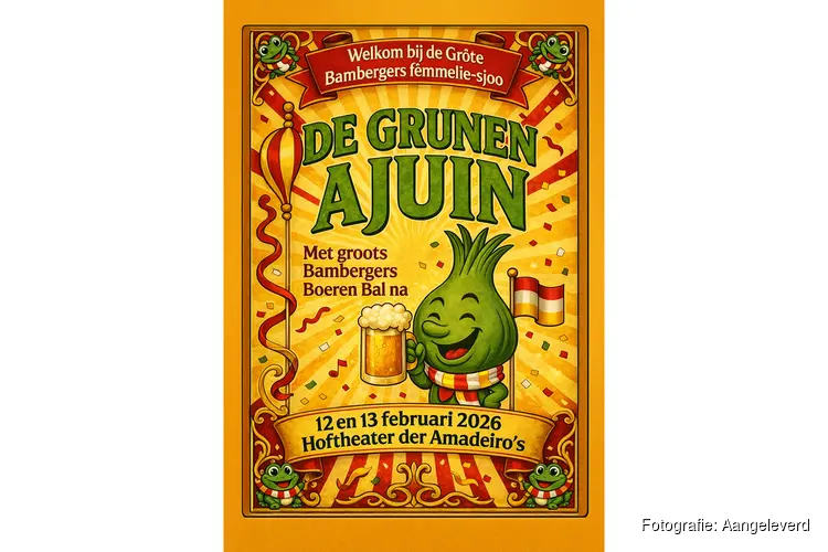 Gloednieuwe Bambergers-show voor jong en oud: De Grunen Ajuin