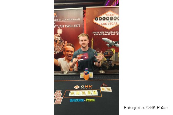 Sven de Jong uit Wijk en Aalburg kwalificeert zich voor finale ONK Poker in Aalst!