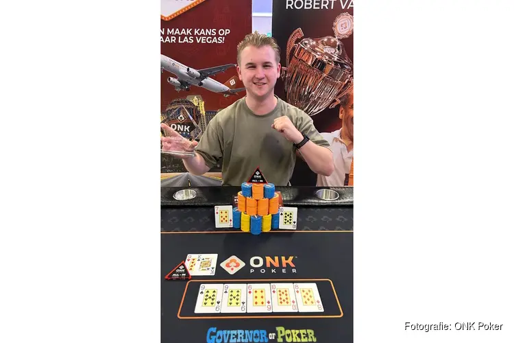 Sven de Jong uit Wijk en Aalburg kwalificeert zich voor de finale!