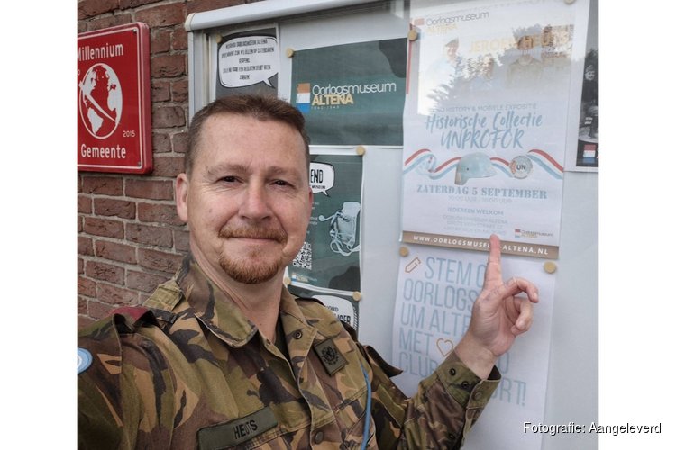 Bijzondere ontmoeting van UNPROFOR-veteranen bij Oorlogsmuseum Altena