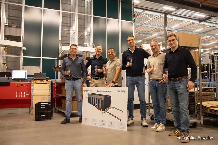 Sanitairwinkel klaar voor de toekomst met ingebruikname AutoStore