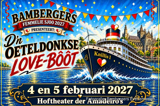 Oeteldonk gaat op liefdescruise
